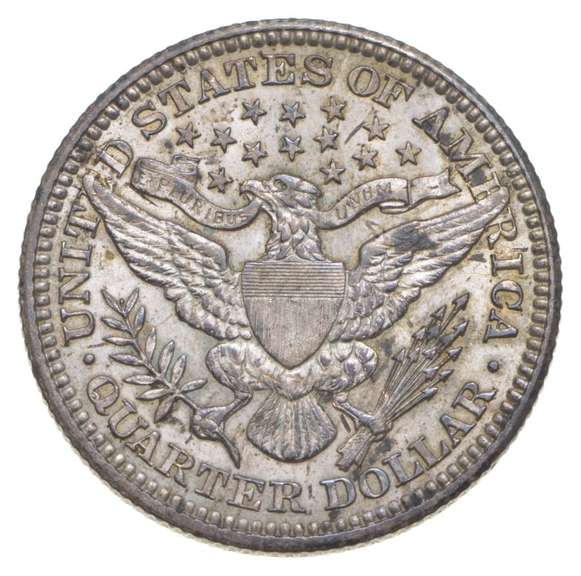 1909 Barber Quarter
