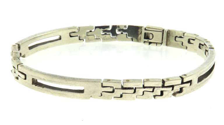 Sterling Silver Men's Bracelet