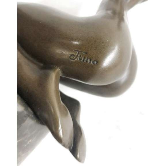 God Help Me Bronze Sculpture