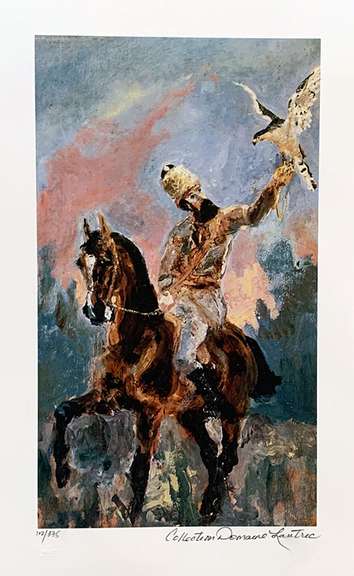 Henri Toulouse Lautrec, The Falconer