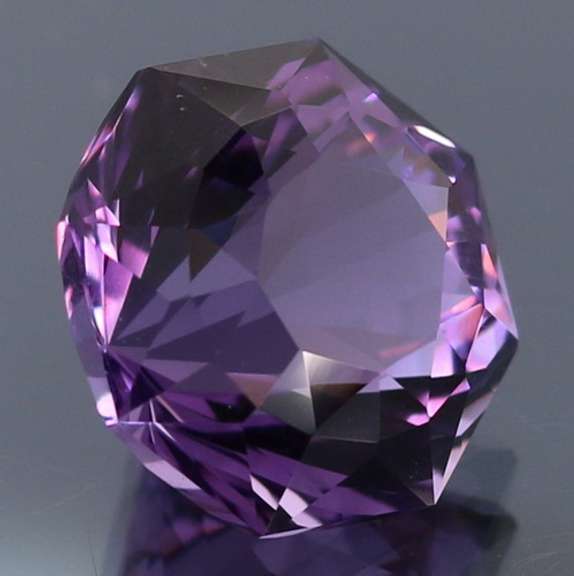 Superb 15.36ct Portuguese cushion cut Bolivian Amethyst