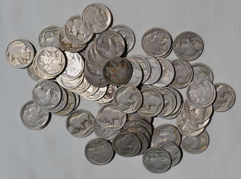67 Part Date Buffalo Nickels 1915-1929