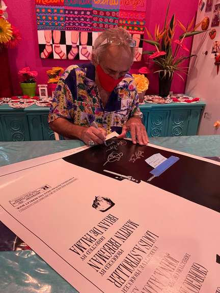 Scarface Cast Autographed 12x18 Poster Photo Canvas ACOA