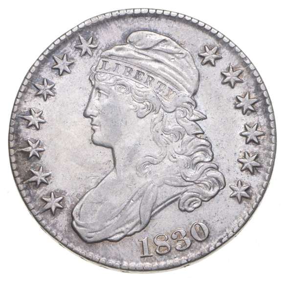1830 Capped Bust Half Dollar