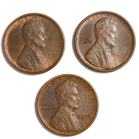 3 Popular 1909 VDB Lincolns