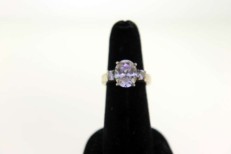 Sterling Silver Tanzanite Ring