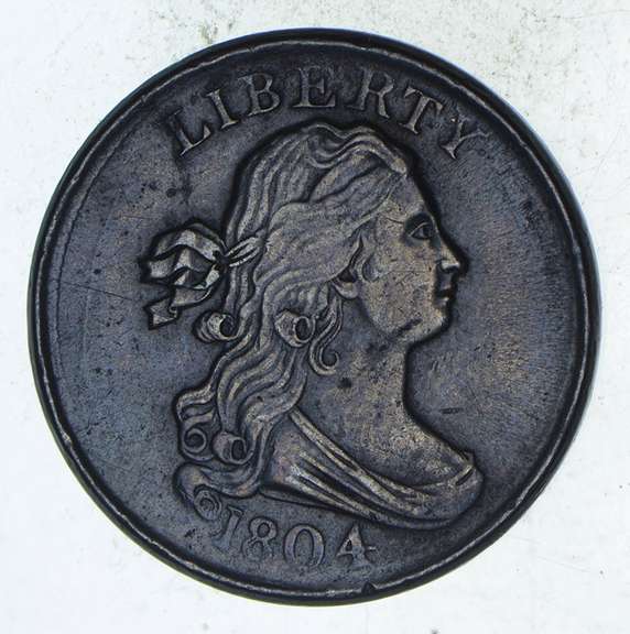 1804 Draped Bust Half Cent - Sharp