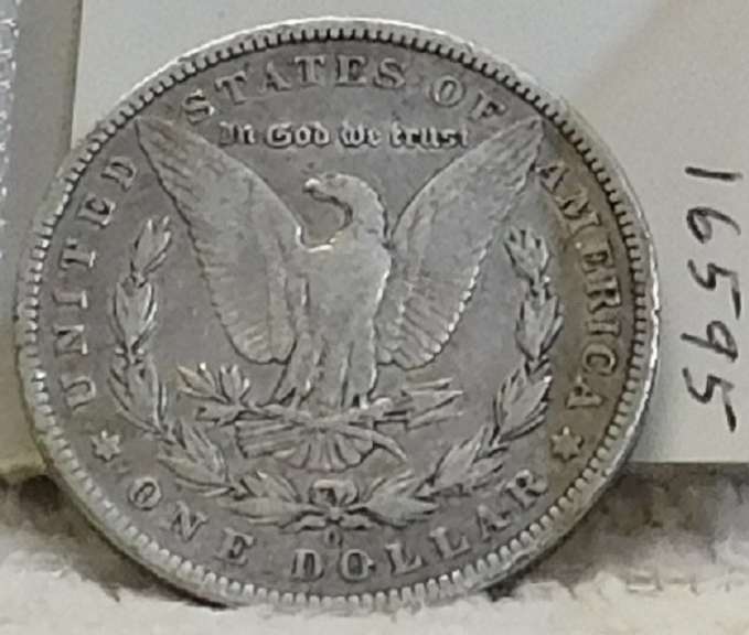 1896-O Morgan Dol hard date, circ, orig.