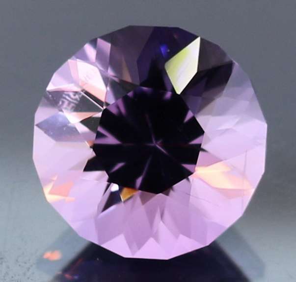 Exceptional 7.87ct color shifting Amethyst solitaire