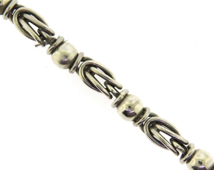 Vintage Sterling Silver Heavy Bracelet