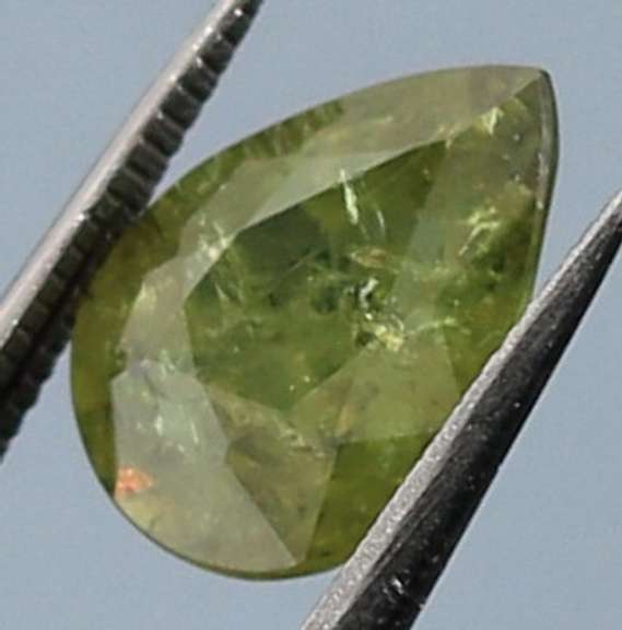 Super rare rich green 2.13ct untreated Demantoid Garnet