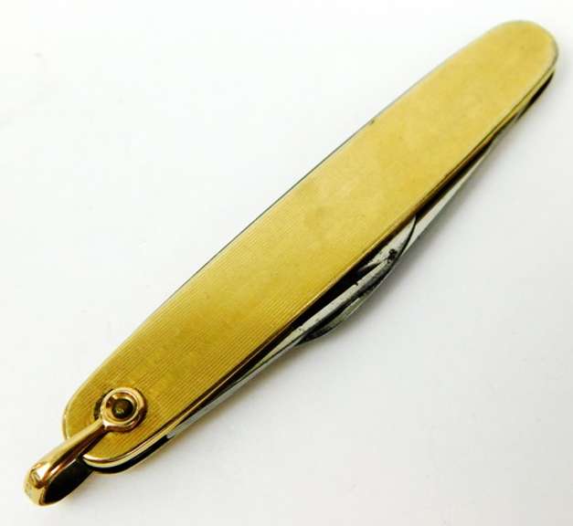 Early Gold-Filled Pocket Knife