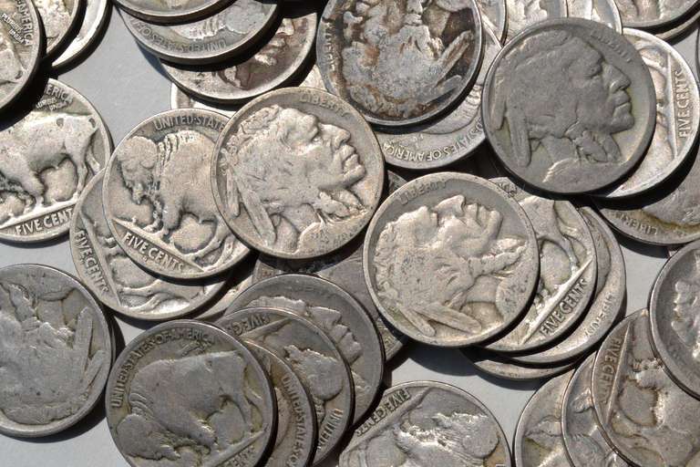 67 Part Date Buffalo Nickels 1915-1929