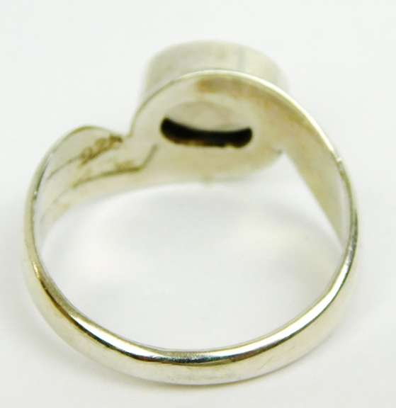 Sterling Silver Spinel Ring, Size 8.5