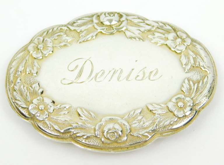 Vintage S. Kirk & Son Sterling Silver Brooch - Denise