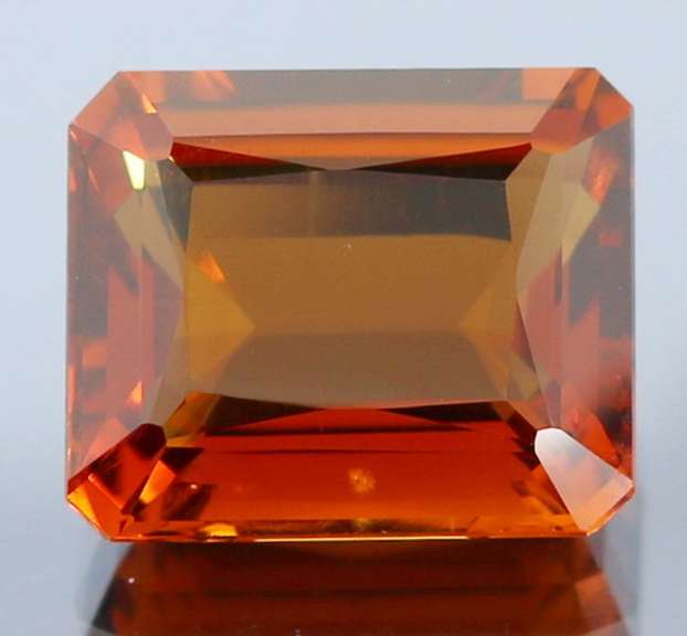 Ravishing 26.71ct top Madeira created Citrine