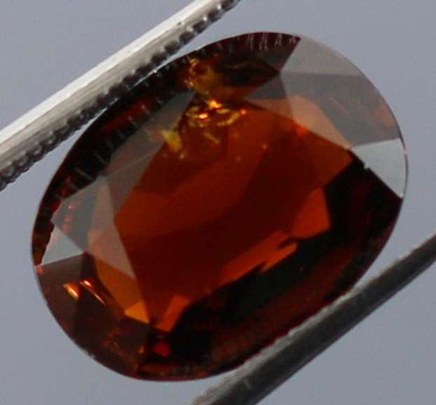 Pendant cut 3.21ct rare Amber Spinel