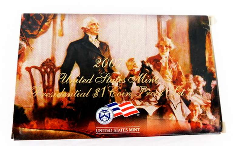 2007 U.S. Mint Presidential Dollar Proof Set