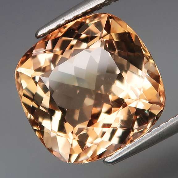 Captivating 10.46ct Peach amber Topaz