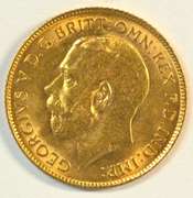 Super choice BU 1913 Great Britain Gold Half Sovereign