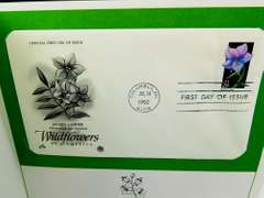 1992 Portfolio of 50 Wildflowers 1st Day Covers