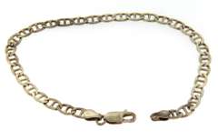 Italian Curb Sterling Silver Bracelet