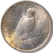 1922 Choice BU Peace Dollar