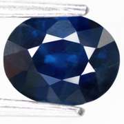 1ct Royal blue Sapphire from Madagascar