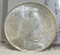 1922 Peace Dol  near Uncirculated
