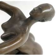 God Help Me Bronze Sculpture