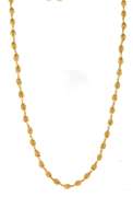 Majestic 22kt Filigree Bead Chain Necklace