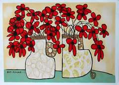 Avi Ben Simhon Red Flowers