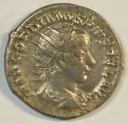Original Gordian III Roman Silver coin, 238-244 AD