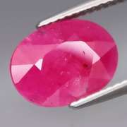 Lavish 4.08ct top reddish pink Ruby -Heated only!