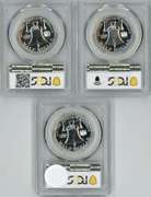 Superb PCGS PR67 graded 1961, 62, & 63 Franklin Half Dollars