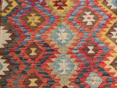 COLORFUL HAND KNOTTED KLIM 5x6.3