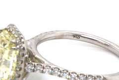 Super Rare 3.57 ct GIA certified Diamond , Internally Flawless!