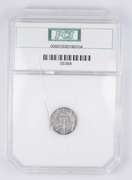 MS60 1868 Silver Three-Cent Piece - Trime - Type III - Graded PCI