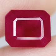 Vivid blood red 5.11ct Ruby from Madagascar