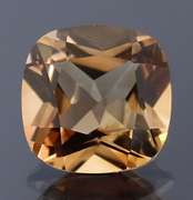 Glittering 4.41ct 10x10mm champagne Imperial Topaz