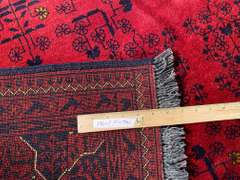 MAGNIFICENT AFGHAN RUG 5x6.9"