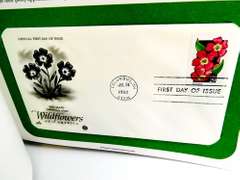 1992 Portfolio of 50 Wildflowers 1st Day Covers