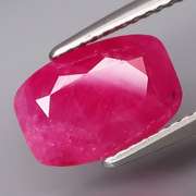 Lavish 3.64ct top reddish pink Ruby -Heated only!