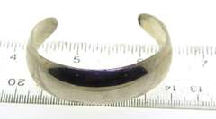 Streling Silver Wide Bangle Bracelet