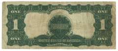 Circulated 1899 Series $1 'Black Eagle' Silver Certificate