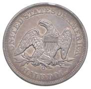 1856-O Seated Liberty Half Dollar