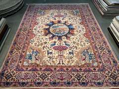 STUNNING PERSIAN MASTERPC RUG 9'.6"x13'.0"