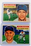 2 Topps 1956 Baseball Cards