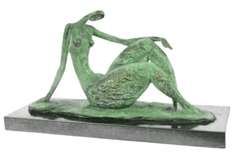 Modern Female Bronze Statue
