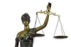 Lady Justice Bronze Sculpture